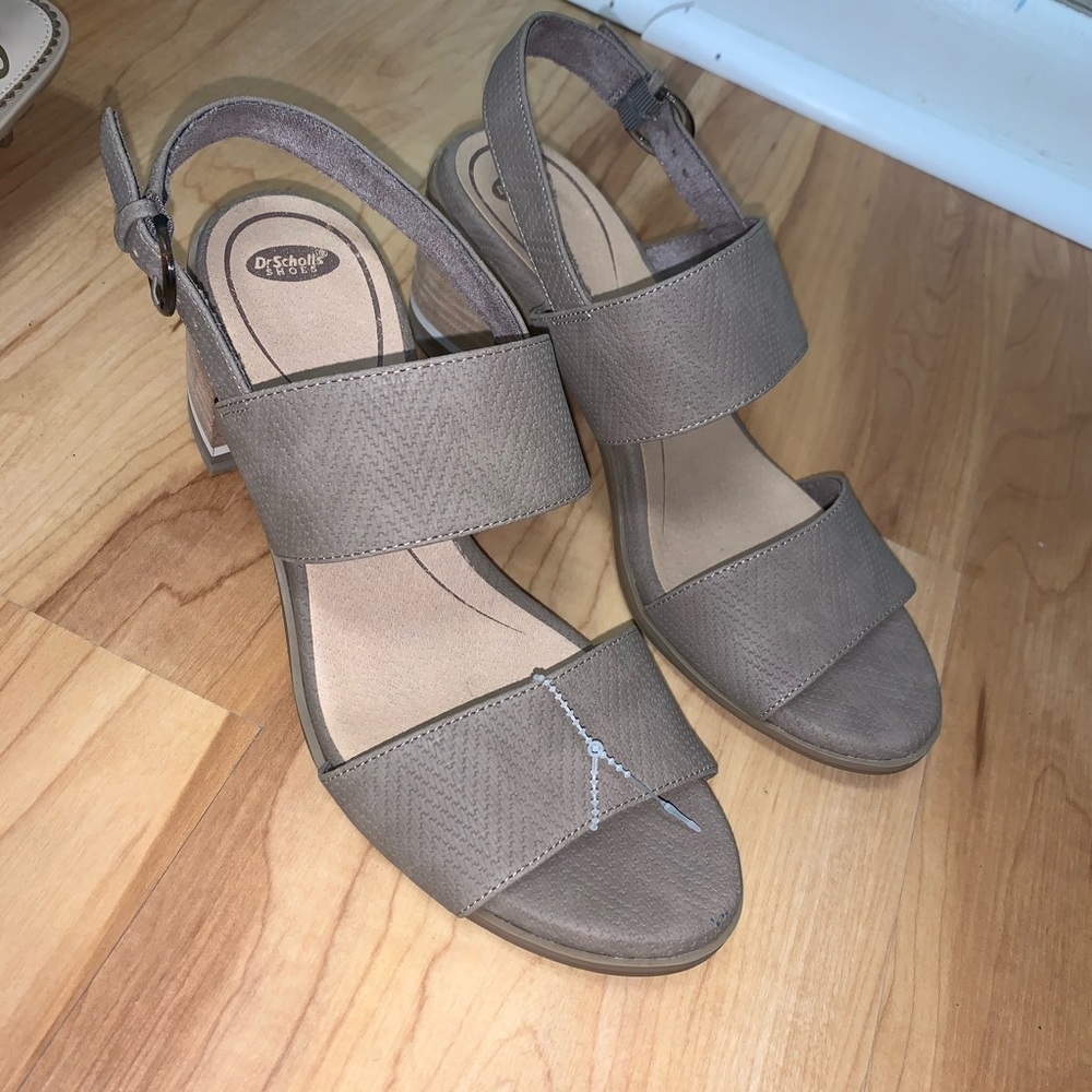 Dr. Scholls Block Heel Sandal Sz 9M